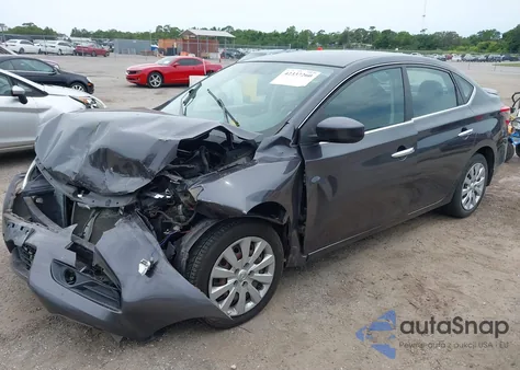 2013 Nissan Sentra Sv из США, поврежденный, VIN 3N1AB7AP4DL720934